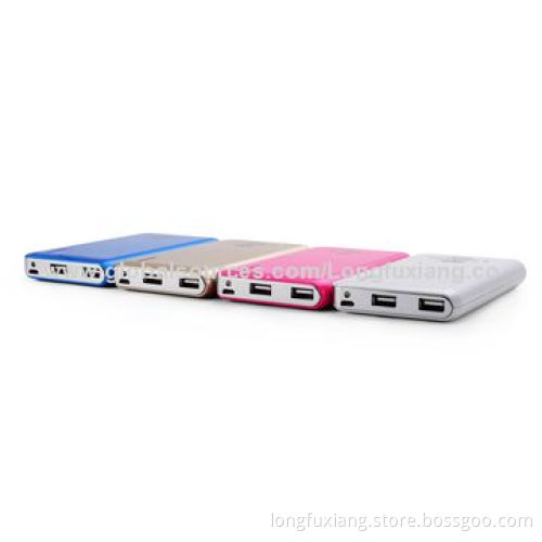 New arrival portable dual USB port power bank, 8000mAh for all digital devices